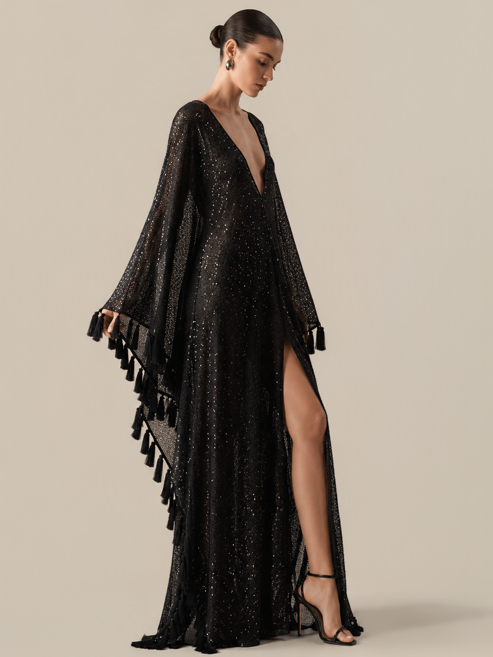 Esmeralda | Robe Fluide aux Détails Élégants