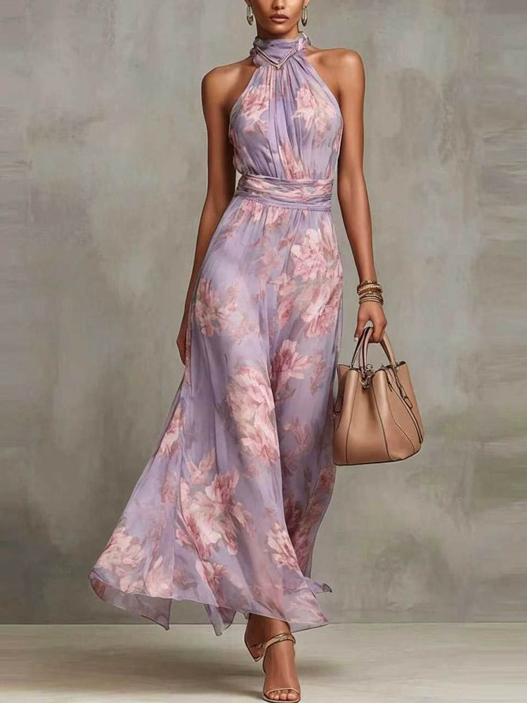 Fiona | Robe Florale à Tombé Fluide