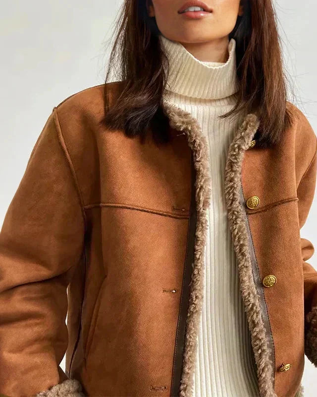 Gabrielle | Manteau élégant à boutons
