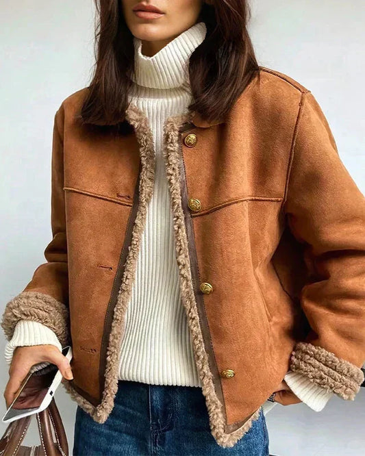 Gabrielle | Manteau élégant à boutons