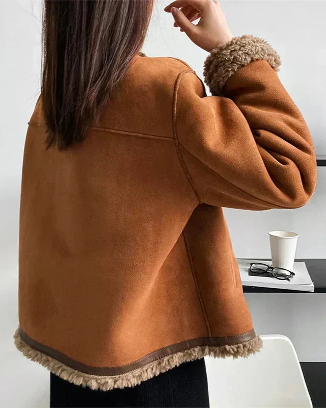 Gabrielle | Manteau élégant à boutons