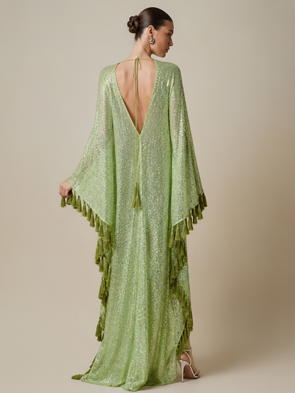 Esmeralda | Robe Fluide aux Détails Élégants