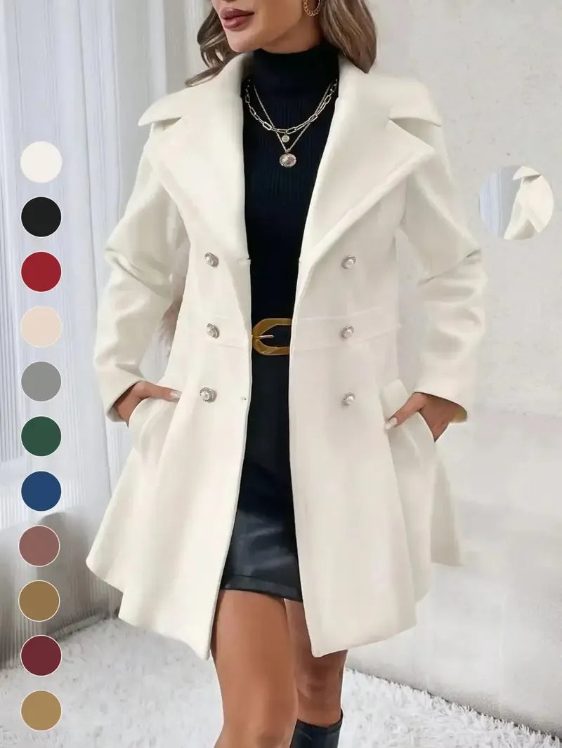 Ariane | Veste Élégante à Col Montant