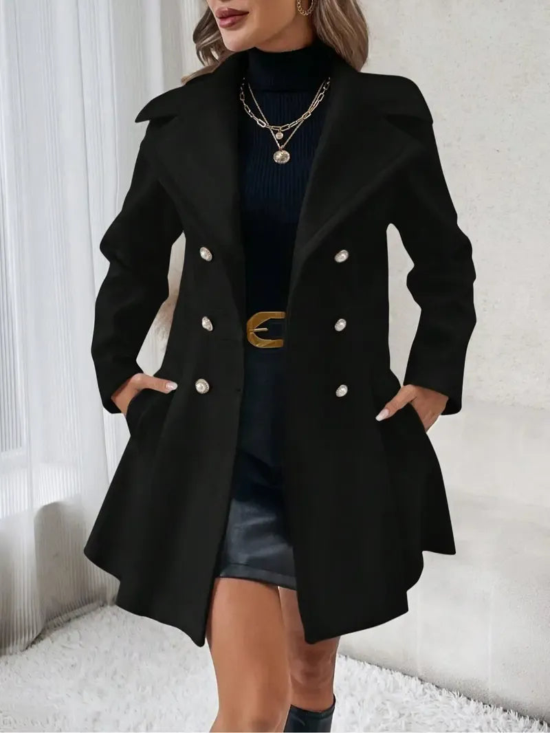 Ariane | Veste Élégante à Col Montant