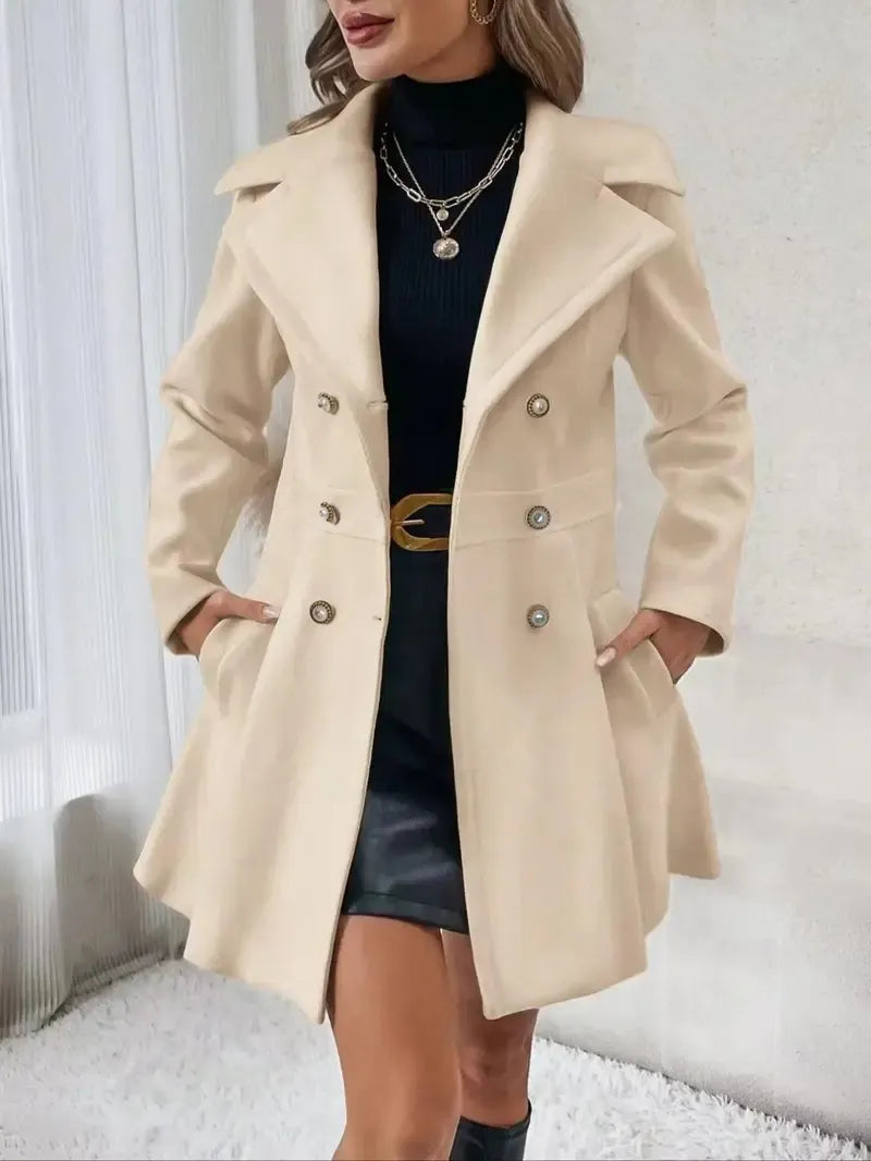 Ariane | Veste Élégante à Col Montant
