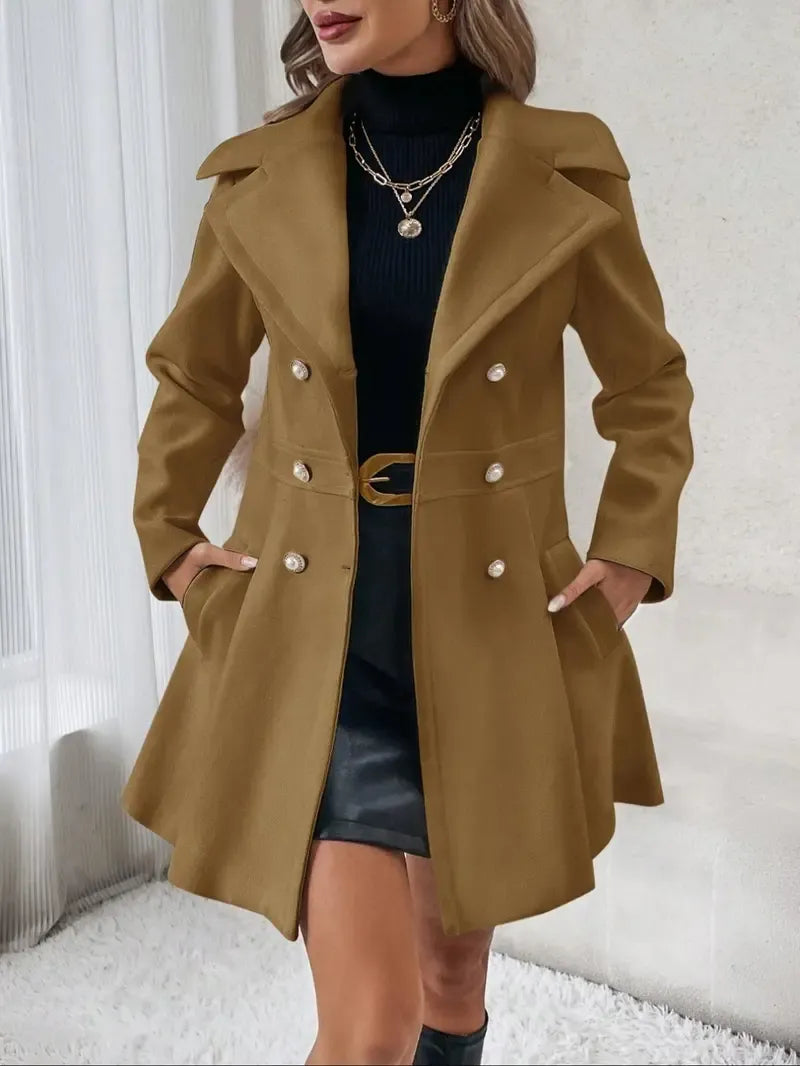 Ariane | Veste Élégante à Col Montant