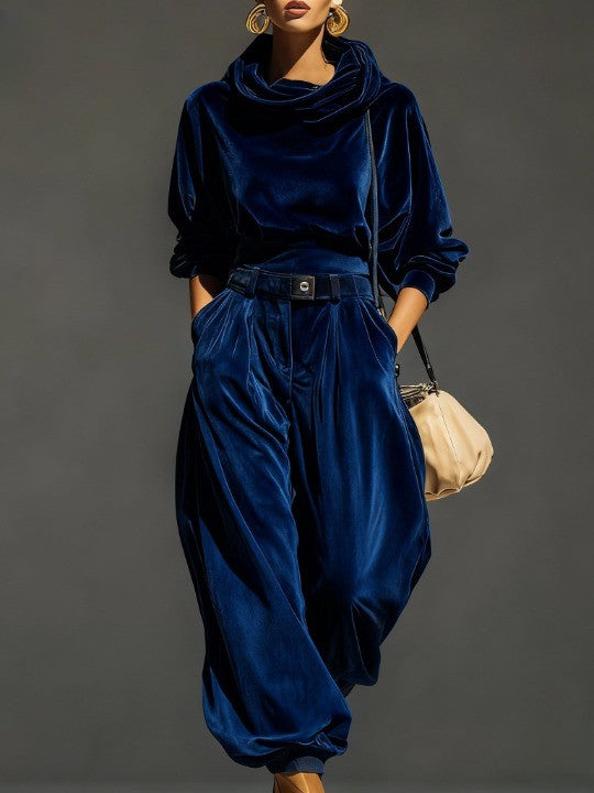 Diane | Ensemble décontracté à capuche et pantalon ample